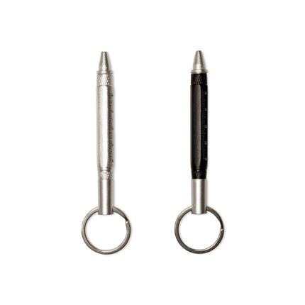 Mini multitool 4 in 1 pen keyring - Kikkerland