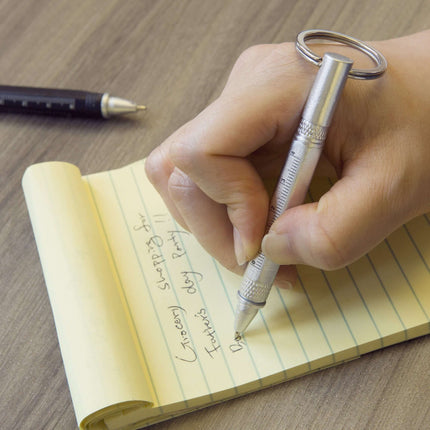 Mini multitool 4 in 1 pen keyring - Kikkerland