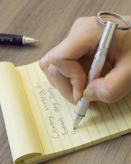 Mini multitool 4 in 1 pen keyring - Kikkerland