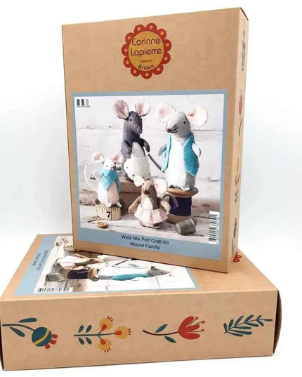 Mouse Family Felt Craft Kit