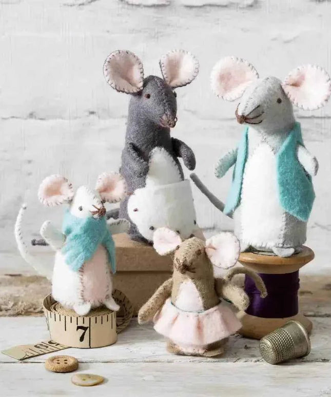 Mouse Family Felt Craft Kit