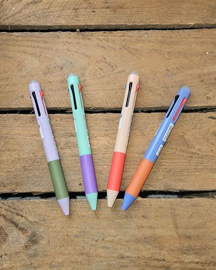 Multicolor Erasable Pen by Kikkerland