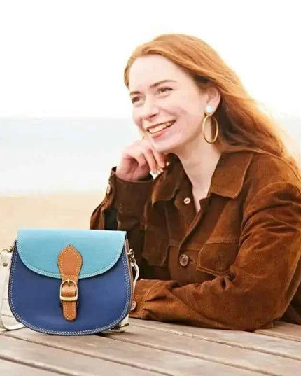 Multicoloured Saddle Crossbody Bag