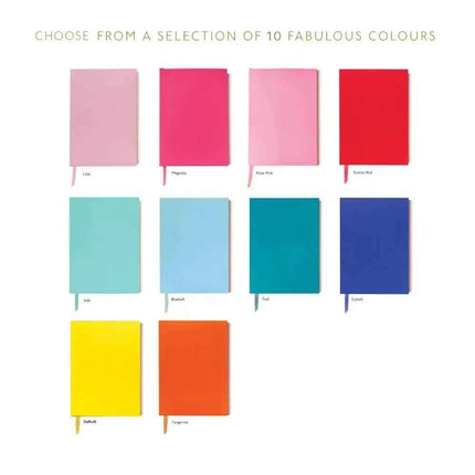 A5 coloured Notebooks: Write in Style
