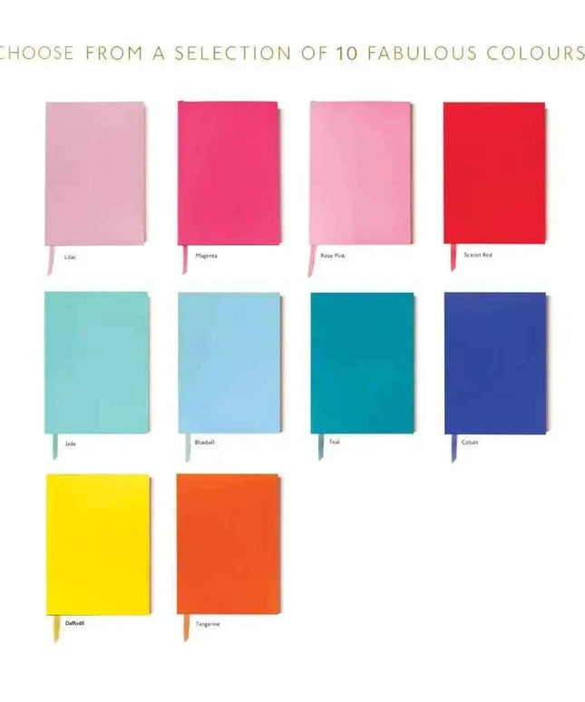 A5 coloured Notebooks: Write in Style