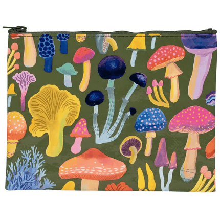 Mushrooms Zipper Pouch