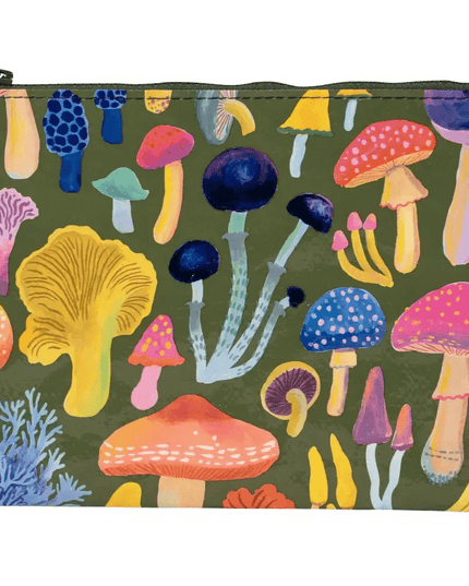 Mushrooms Zipper Pouch