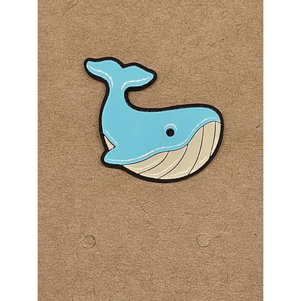 Ocean animal pin badges (various Kawaii cutie designs) Whale