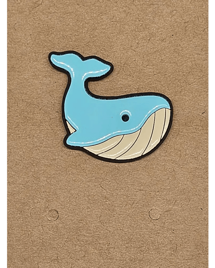 Ocean animal pin badges (various Kawaii cutie designs) Whale