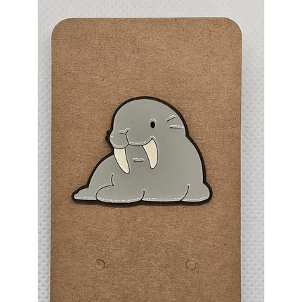 Ocean animal pin badges (various Kawaii cutie designs) Walrus