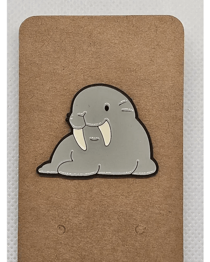 Ocean animal pin badges (various Kawaii cutie designs) Walrus