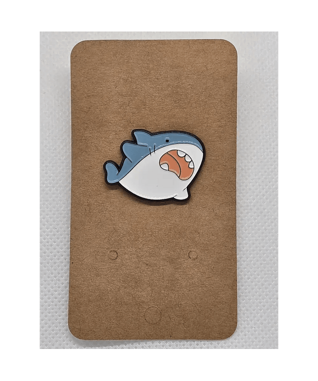 Ocean animal pin badges (various Kawaii cutie designs) Shark