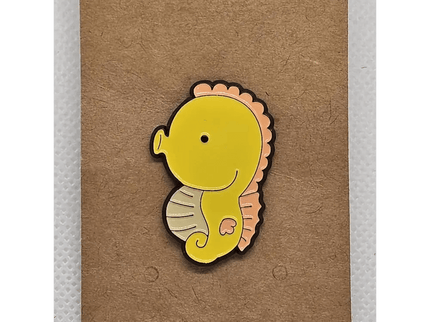 Ocean animal pin badges (various Kawaii cutie designs) Seahorse