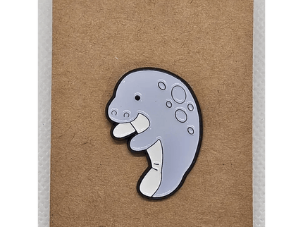Ocean animal pin badges (various Kawaii cutie designs) Manatee