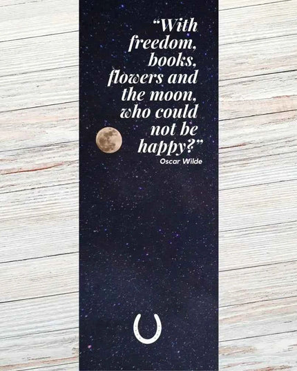 Oscar Wilde Literary Quote Bookmark