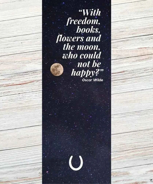 Oscar Wilde Literary Quote Bookmark