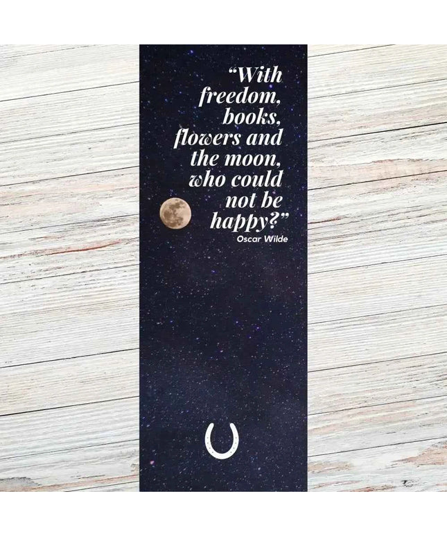 Oscar Wilde Literary Quote Bookmark