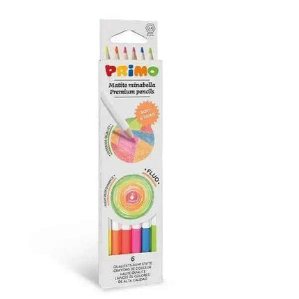 Pack of 6 Fluorescent Pencils