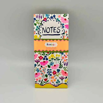 Paper Salad Magnetic List Pad - Floral Notes To Do List