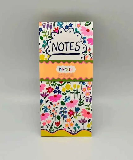 Paper Salad Magnetic List Pad - Floral Notes To Do List
