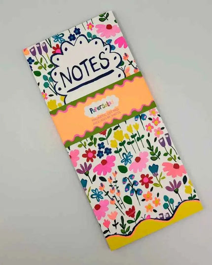 Paper Salad Magnetic List Pad - Floral Notes To Do List