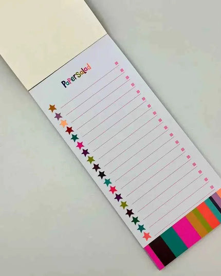 Paper Salad Magnetic List Pad - Stripes Lists Notes