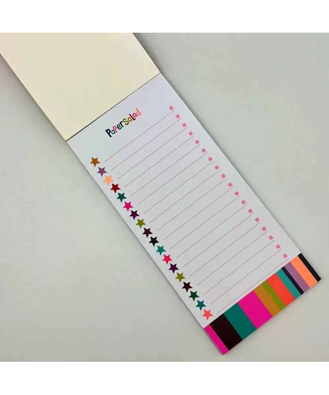 Paper Salad Magnetic List Pad - Stripes Lists Notes