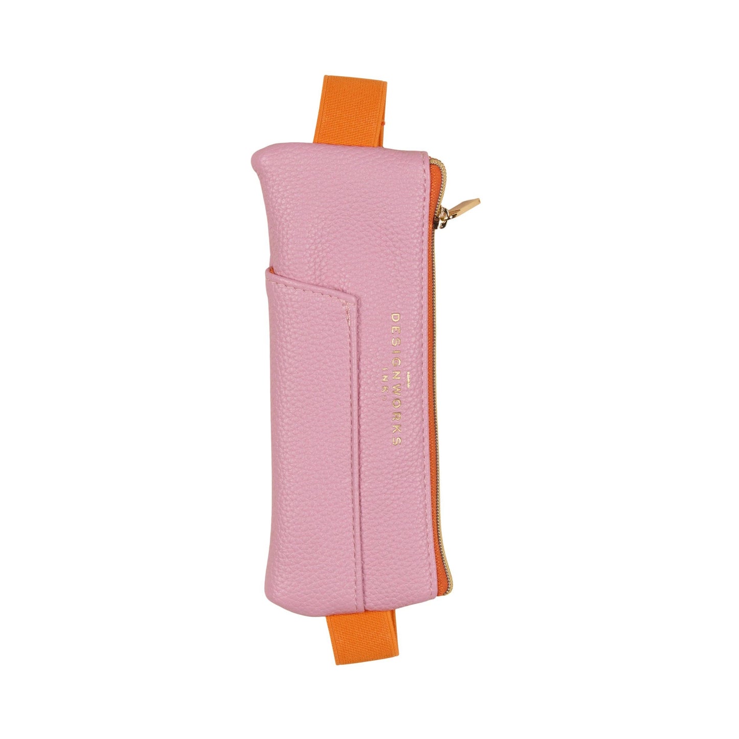 Designworks Ink Pen Pouch - Pink + Orange - The Red Squirrel