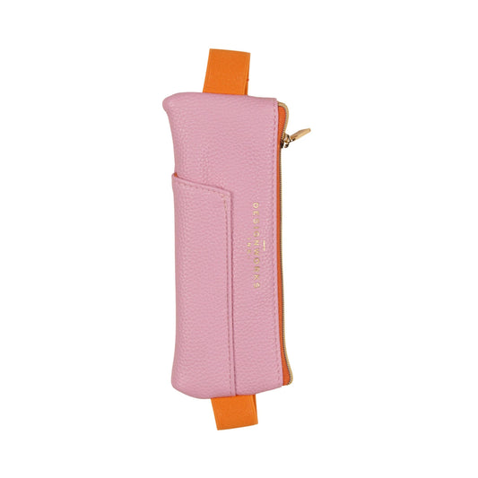 Designworks Ink Pen Pouch - Pink + Orange - The Red Squirrel