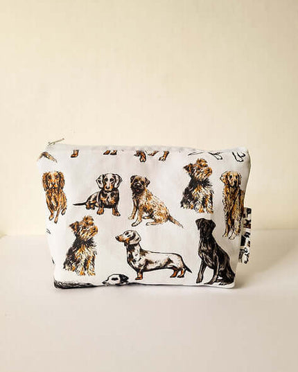Lots of Dogs Handmade Cosmetics Bag
