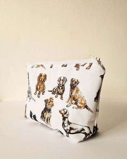 Lots of Dogs Handmade Cosmetics Bag