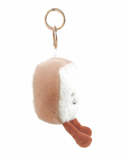 Plush Bread Toast Bag Charm by Bessie London