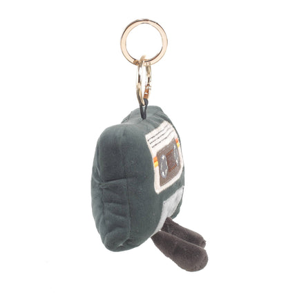 Retro Plush Cassette Bag Charm