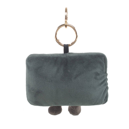Retro Plush Cassette Bag Charm
