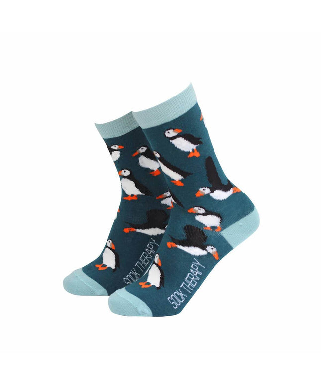 Puffin Design socks - Women's Bamboo Socks