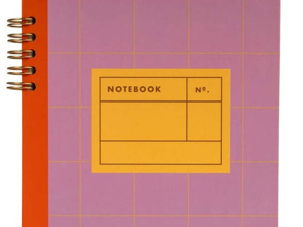 Spiral Bound A5 notebook - Kikkerland Purple