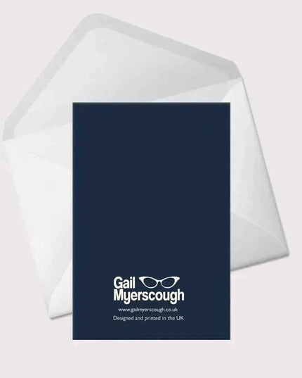 Read More Books Blue Greeting Card