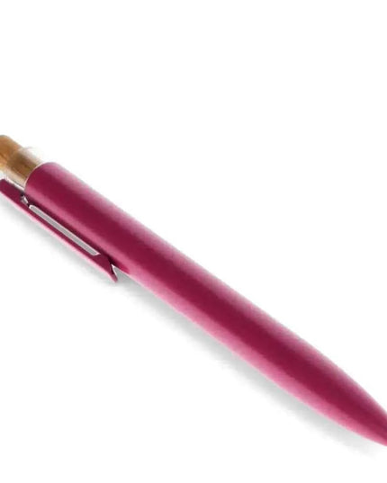 Recycled Aluminium Ballpoint Pen - Bright Pink