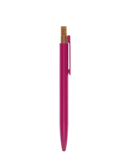 Recycled Aluminium Ballpoint Pen - Bright Pink