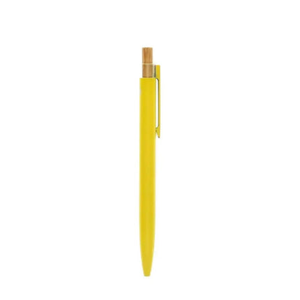 Recycled Aluminium Ballpoint Pen - Yellow