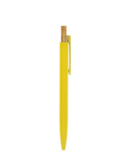 Recycled Aluminium Ballpoint Pen - Yellow