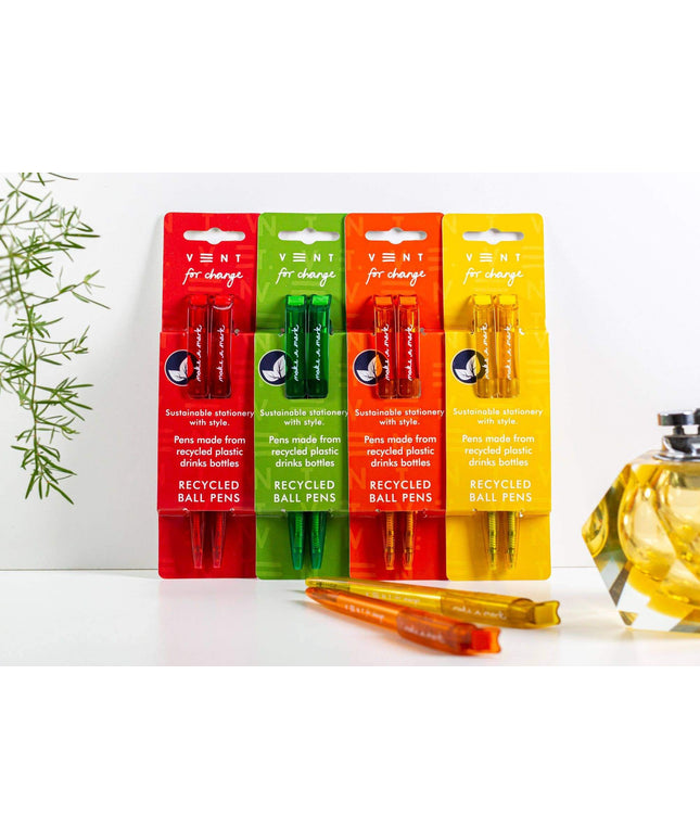 Recycled Pens - made from recycled drinks bottles