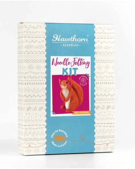 Red Squirrel Needle Felting Kit | Beginner Craft Kit