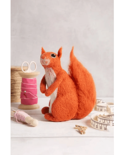 Red Squirrel Needle Felting Kit | Beginner Craft Kit