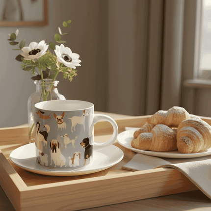 Ceramic Cat themed Mug - Rex London