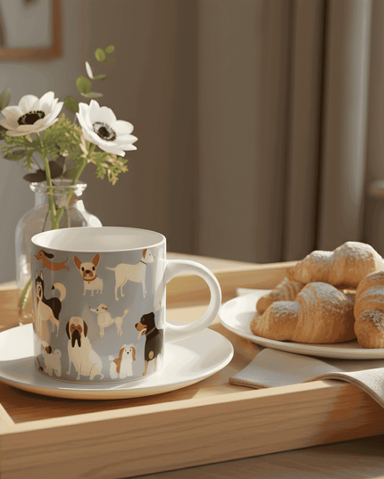 Ceramic Cat themed Mug - Rex London