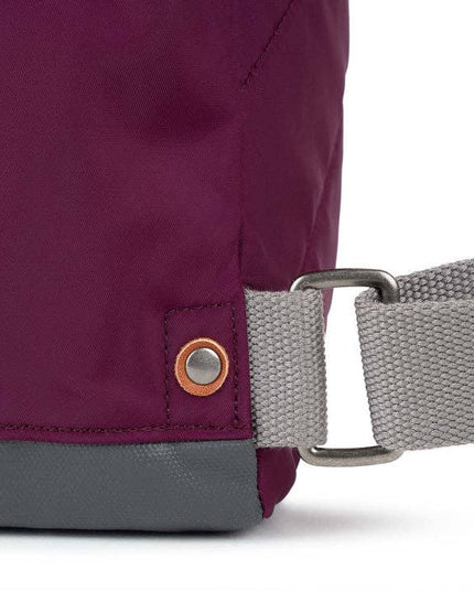 ROKA London Bantry Backpack in Royal Burgundy Nylon
