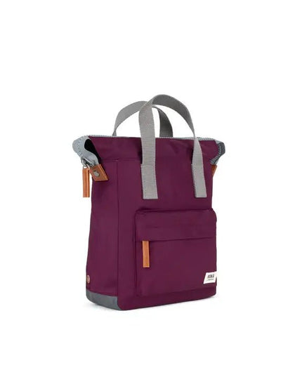 ROKA London Bantry Backpack in Royal Burgundy Nylon