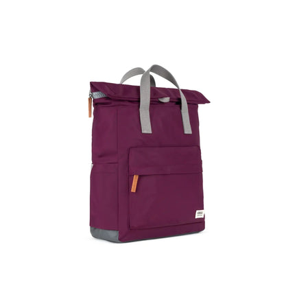 ROKA London Canfield Backpack in Royal Burgundy Nylon