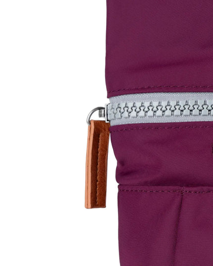 ROKA London Canfield Backpack in Royal Burgundy Nylon